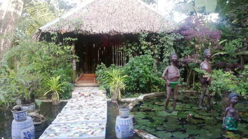 The Lotus Garden Bed & Breakfast Puerto Princesa Luaran gambar